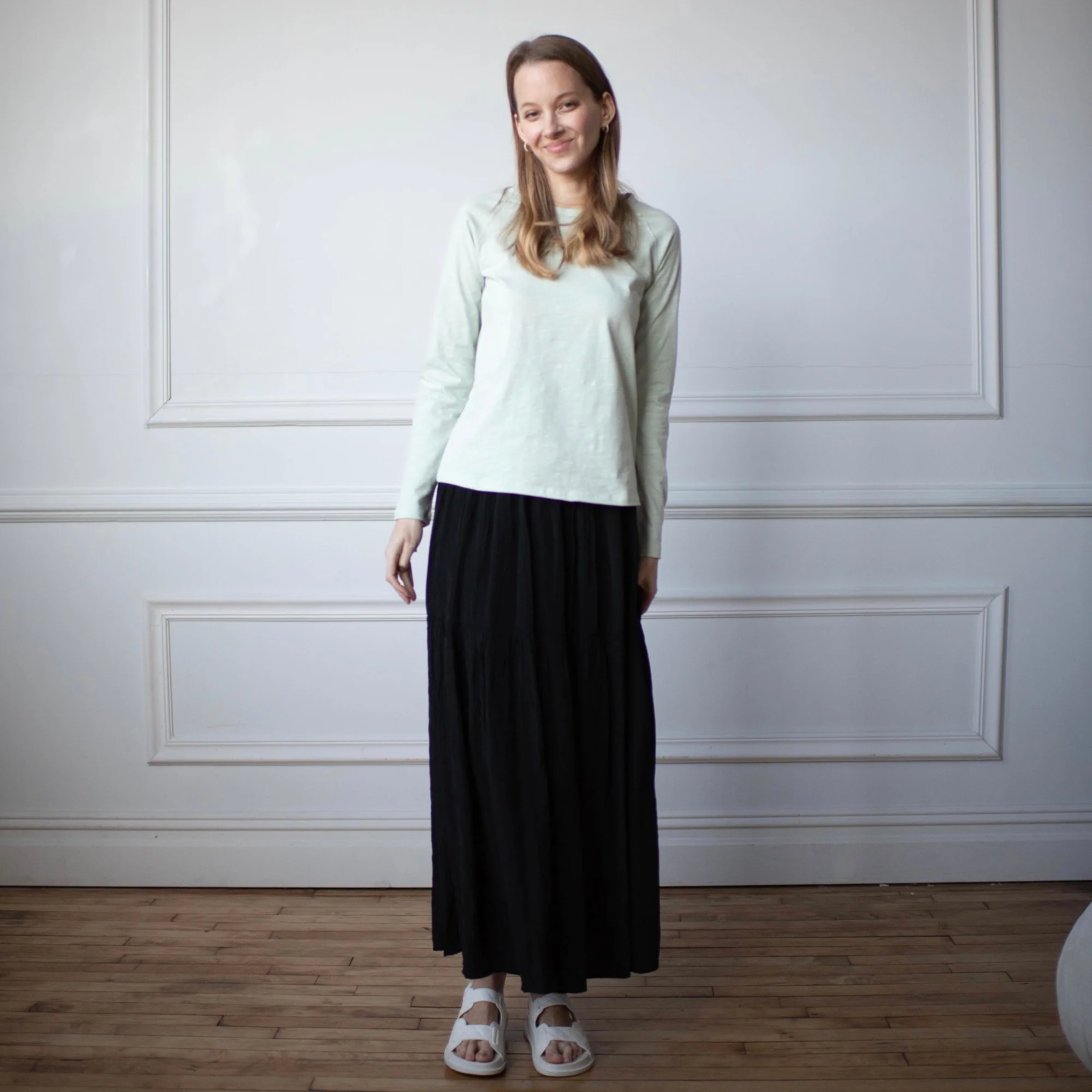 Basic Crewneck Tee | Mint (Final Sale) - Image 5