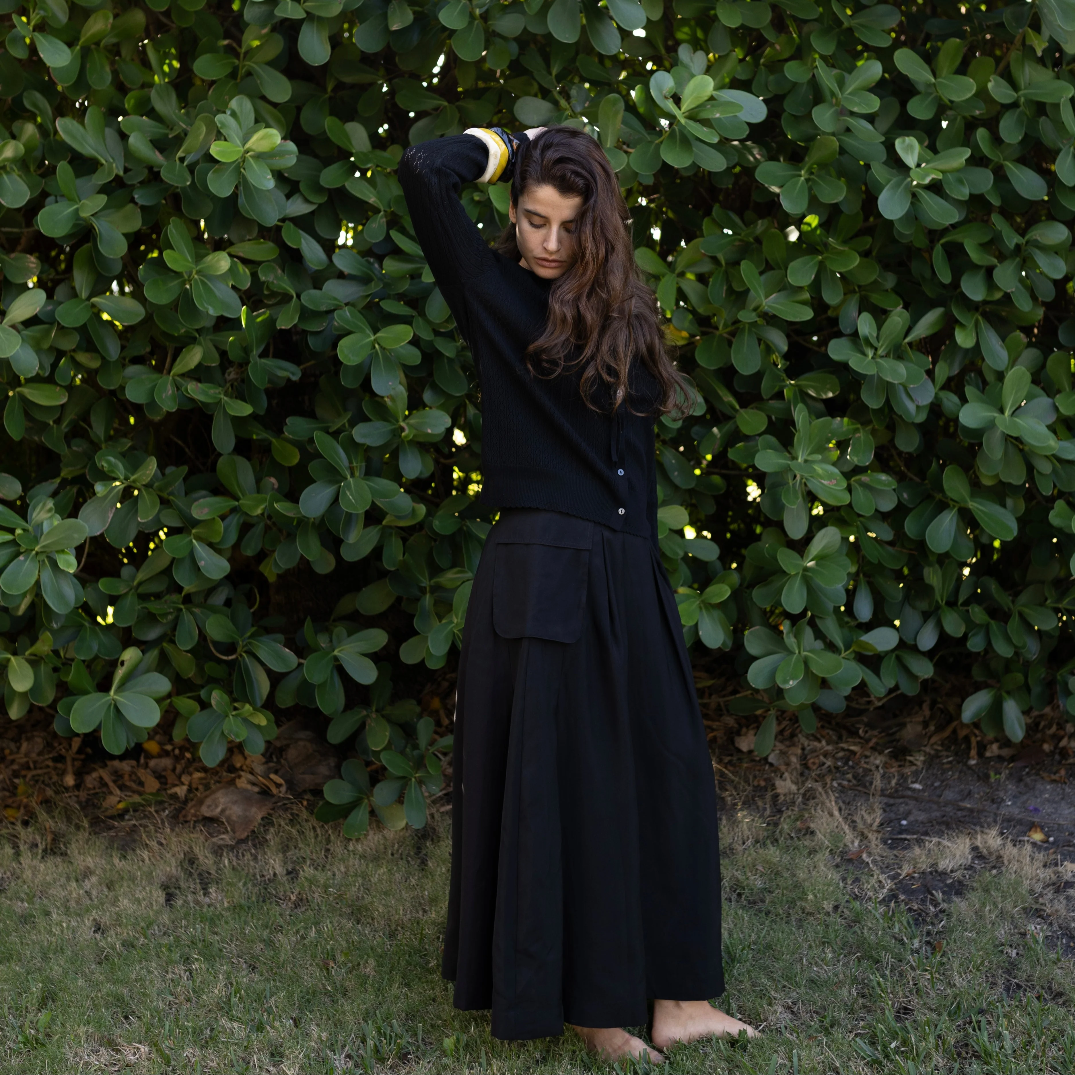 Lete Maxi Skirt | Black [Final Sale] - Image 4
