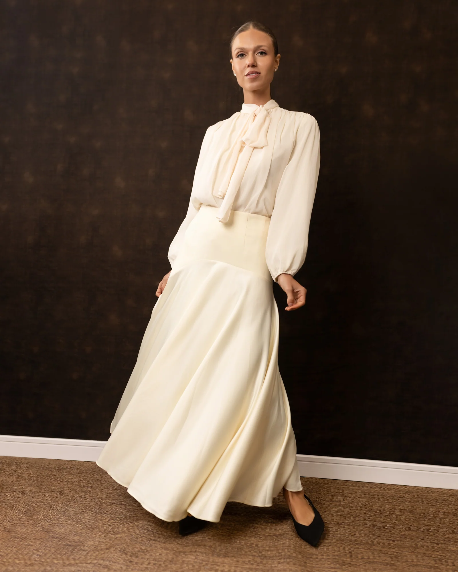 Cherie Skirt | Cream - Image 4