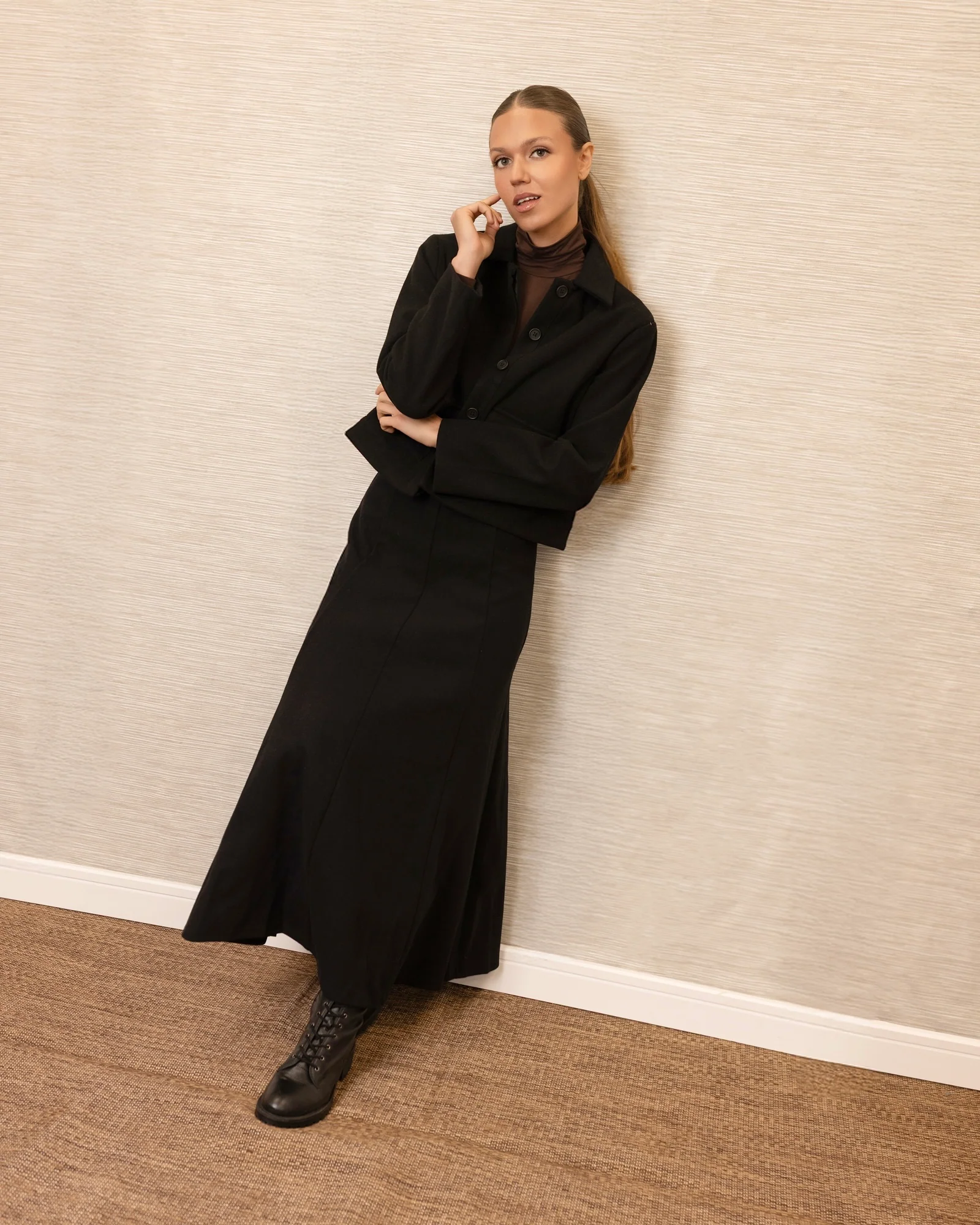 Lainey Panel Maxi | Black [Final Sale] - Image 2