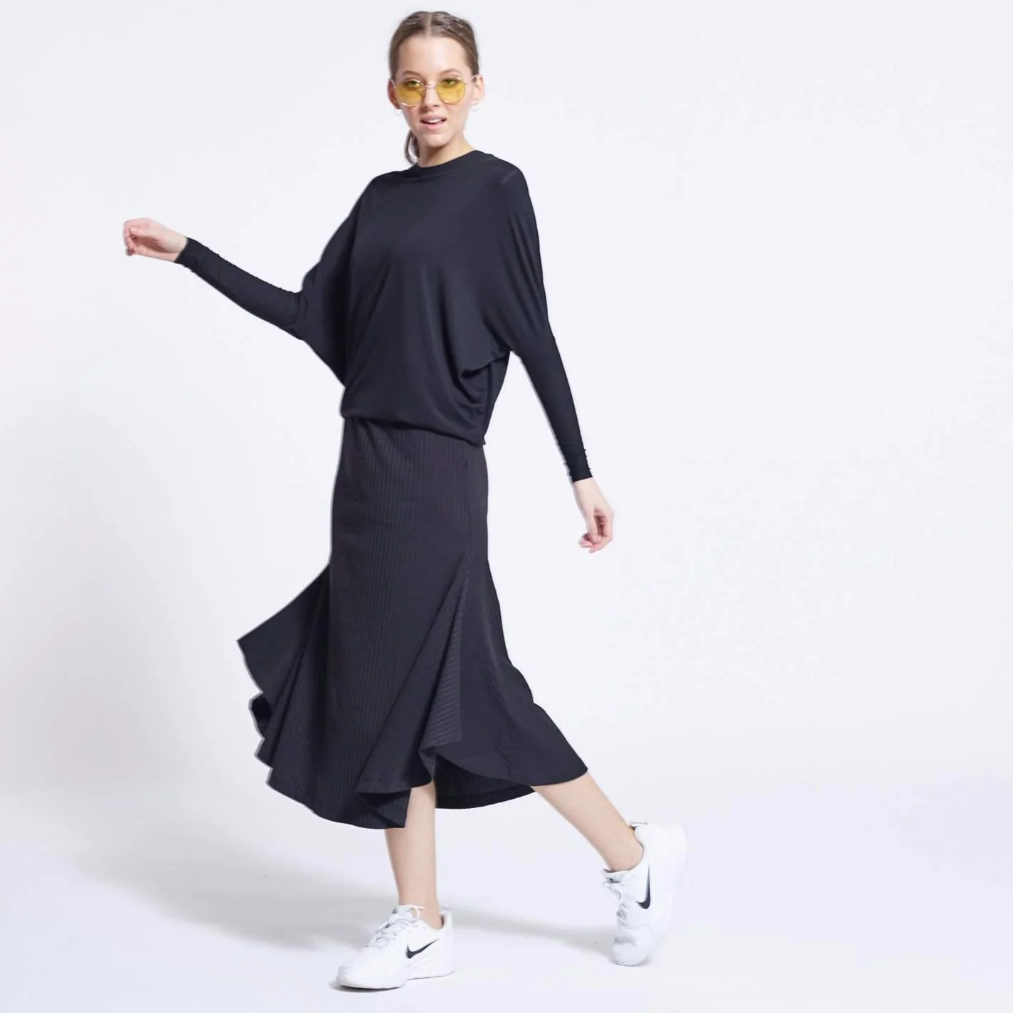 Dolman Tee | Black - Image 7