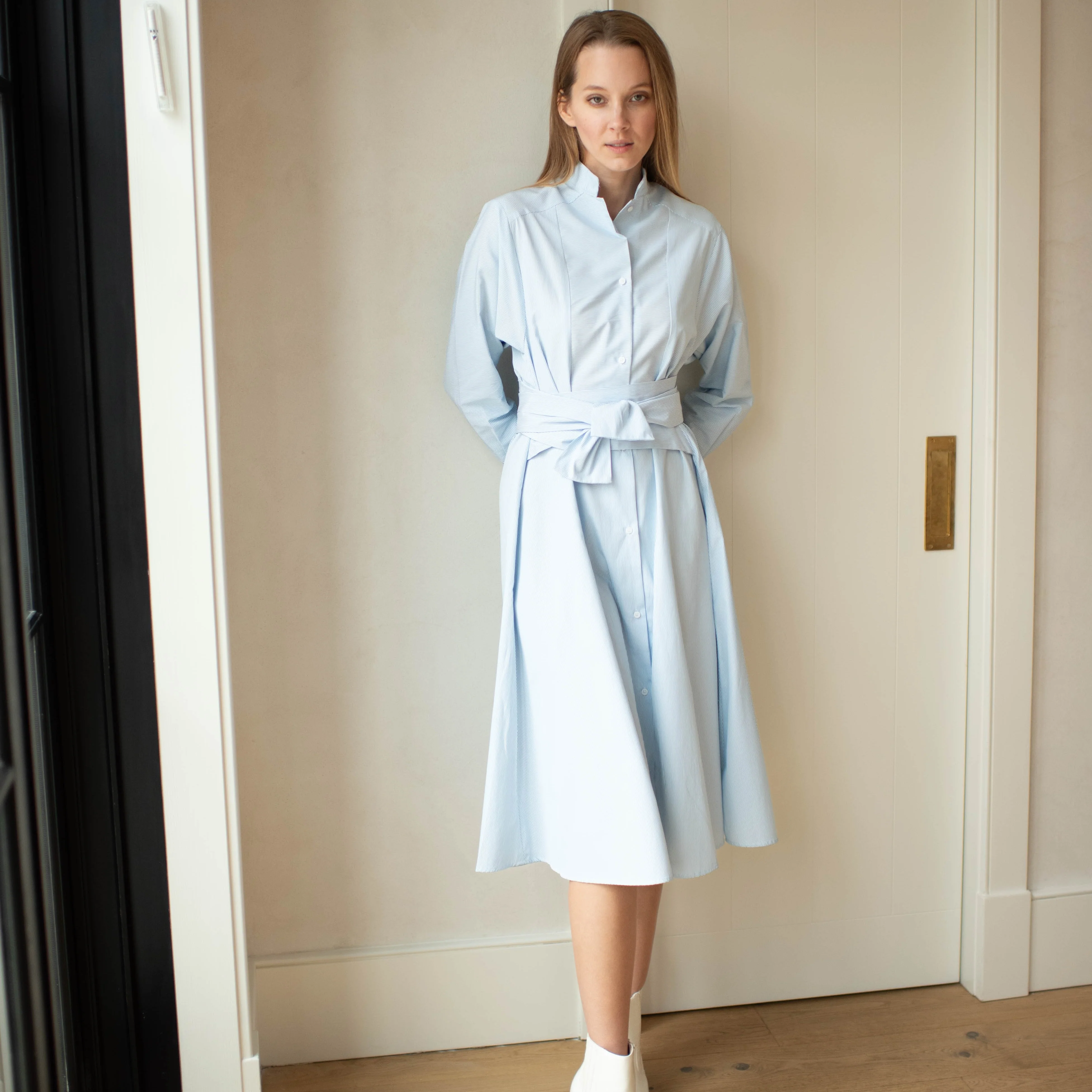 La Ville Dress| Soft Blue [Final Sale] - Image 4