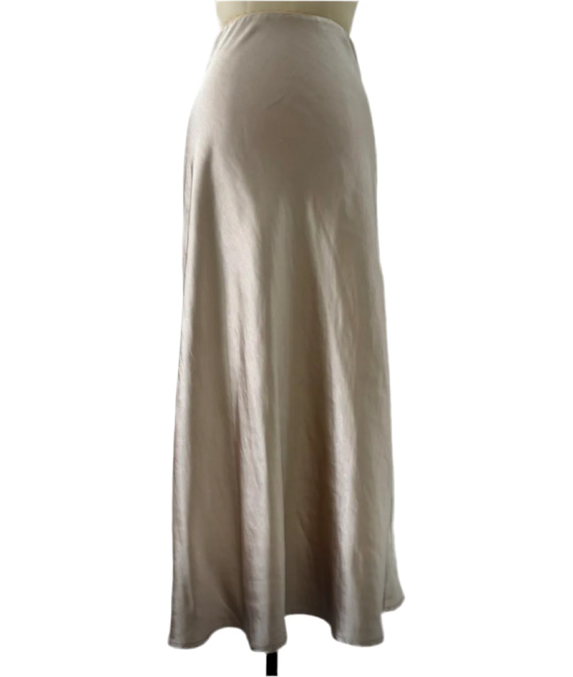 Midi Slip Skirt | Champagne [Final Sale] - Image 5