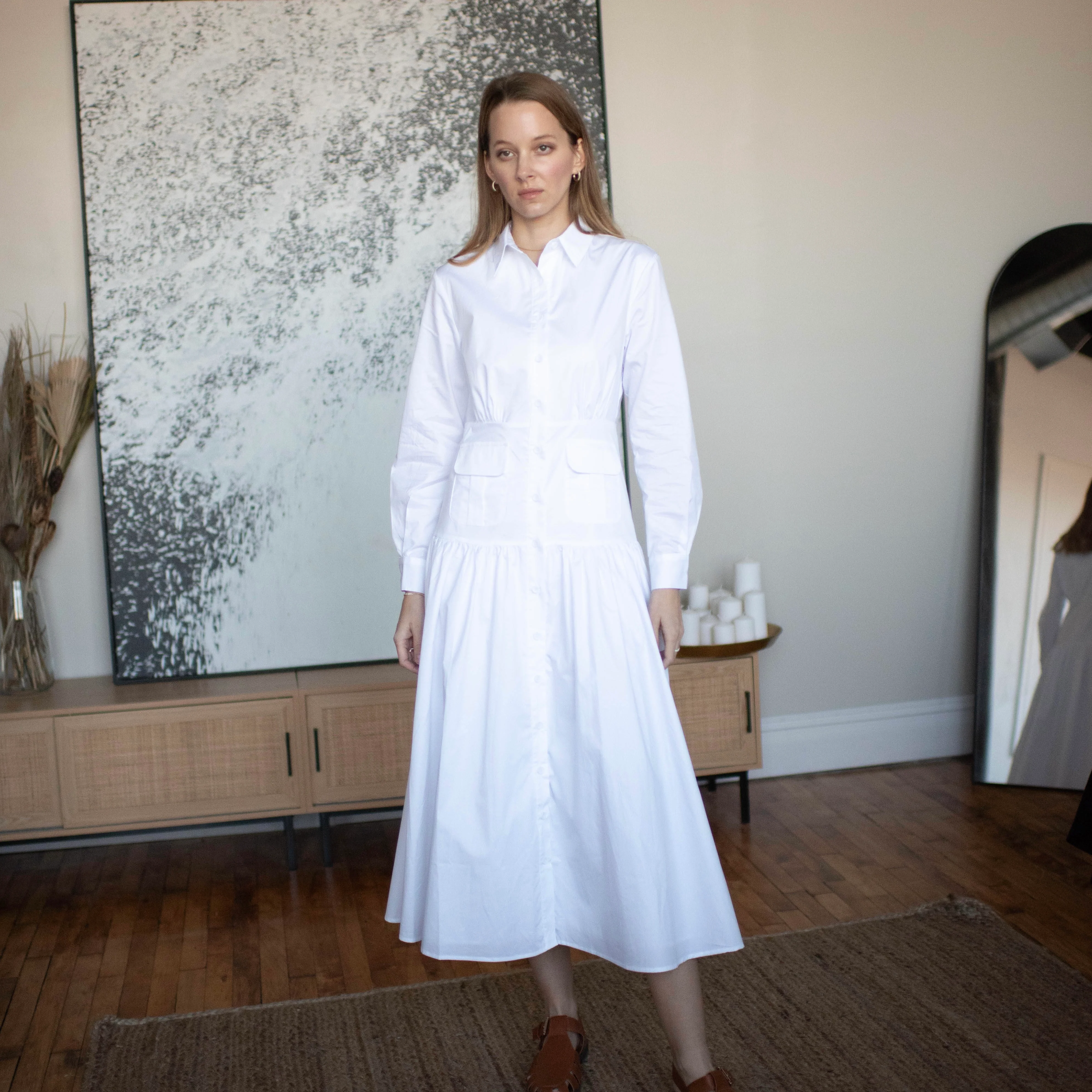 Mimi Dress | White [Final Sale] - Image 3