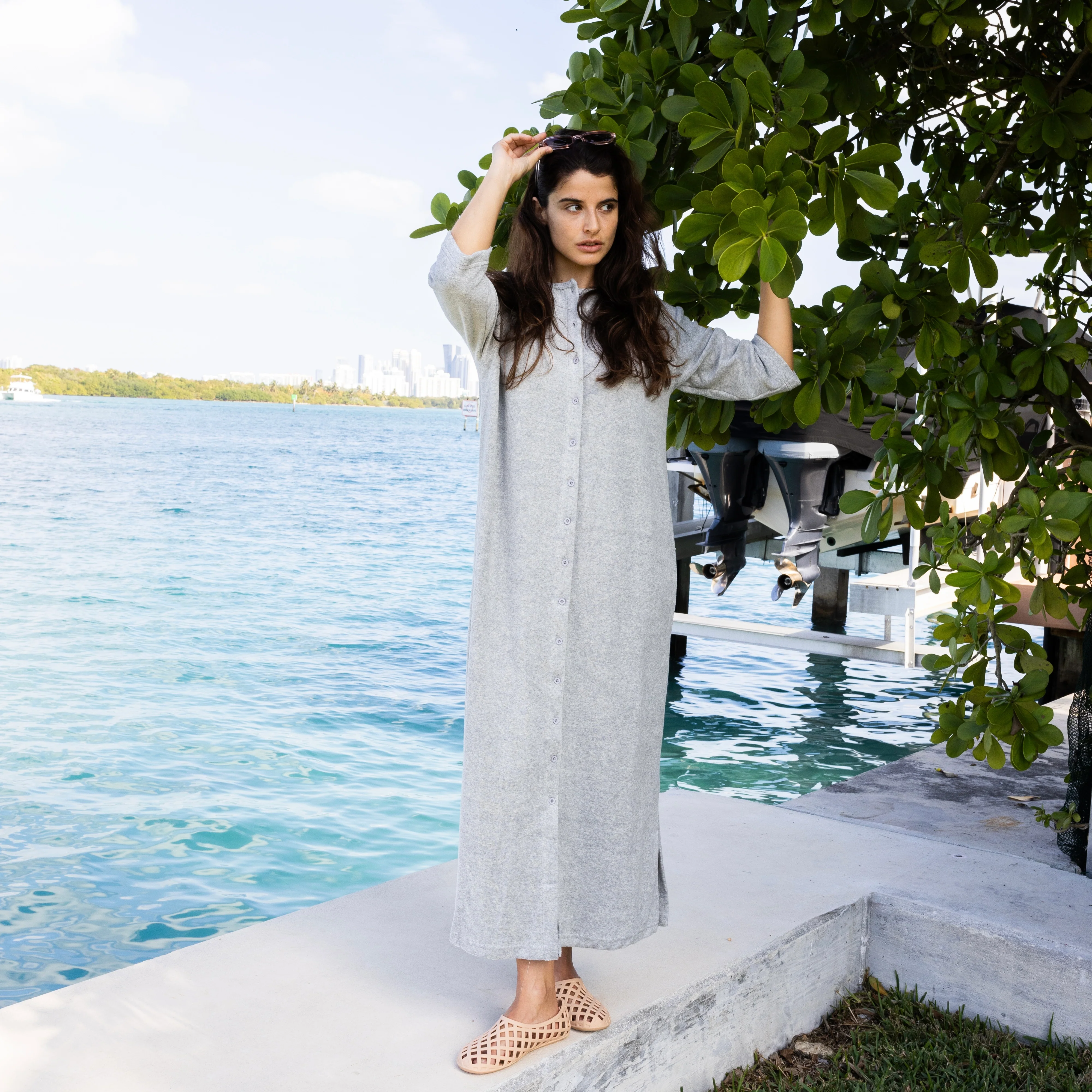 Pool Dress | Gray - Image 3