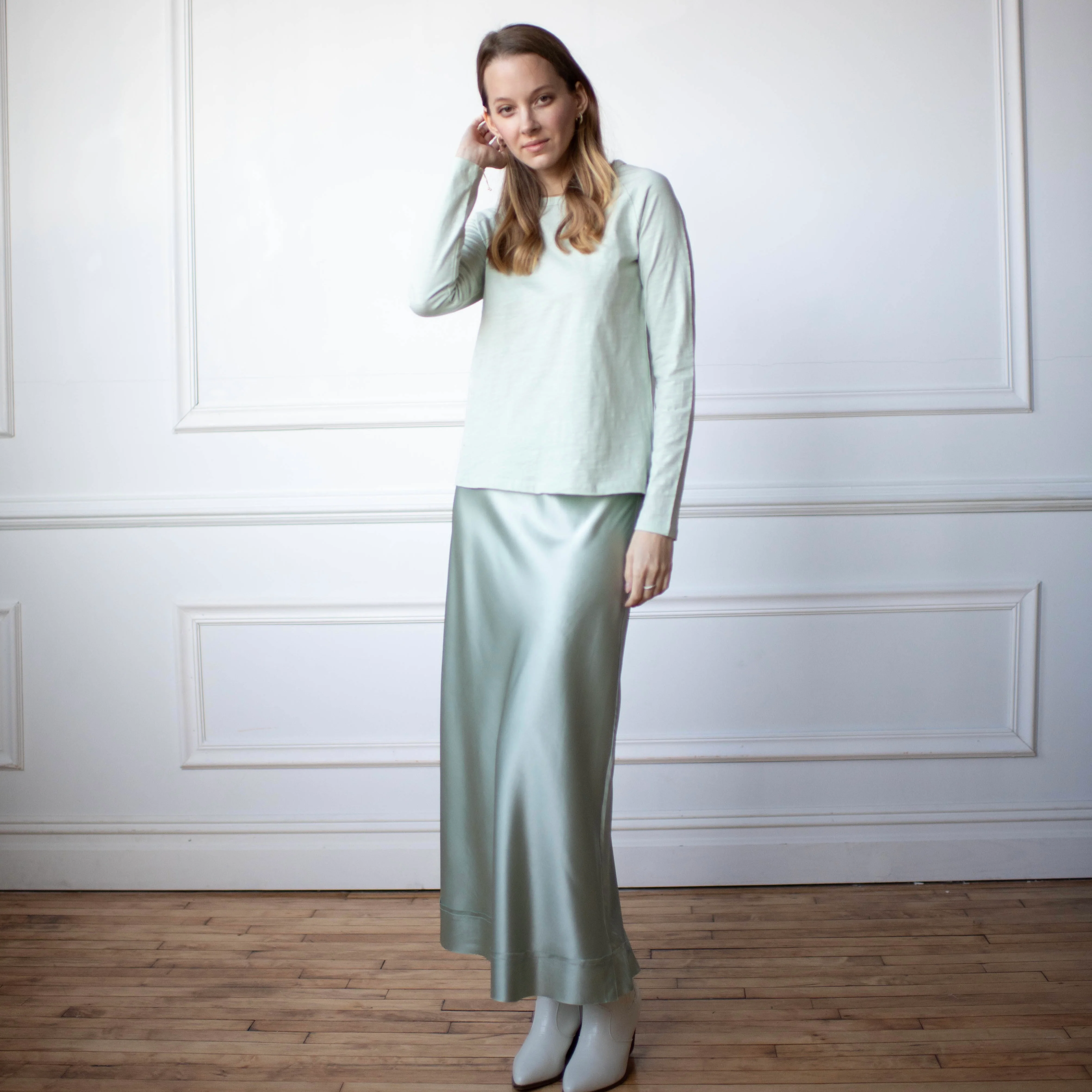 Slip Skirt | Mint [Final Sale] - Image 2